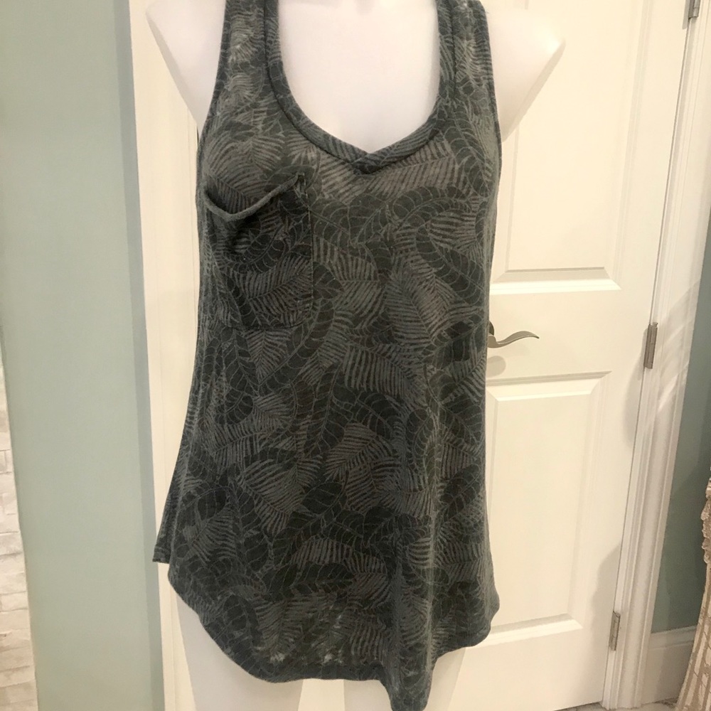 Tank top in forest green from Evereve